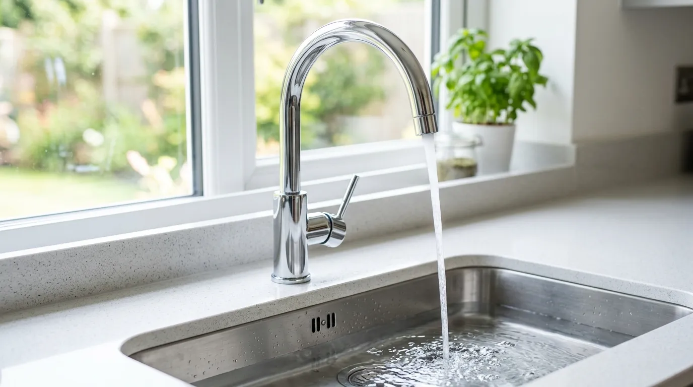 Local Plumbing Master Pros same day plumber fixing a faucet in Towanda, KS